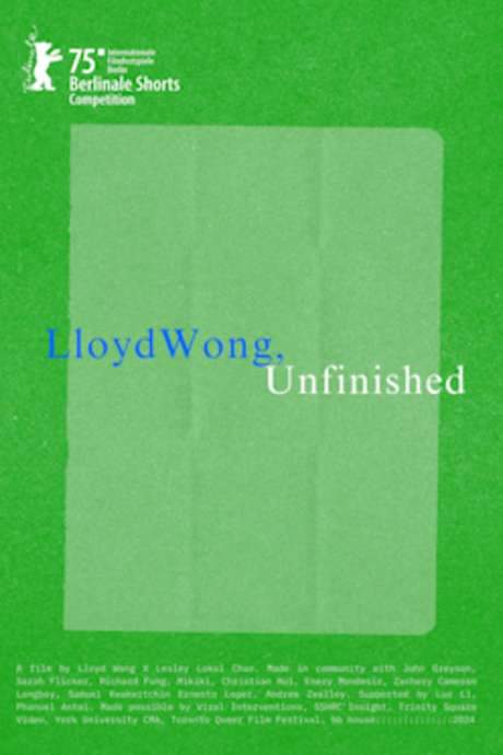 In the 1990s, Chinese-Canadian artist Lloyd Wong started a video project documenting his life with HIV. The work was never completed, and remained unseen for decades. Thirty years after his death, filmmaker Lesley Loksi Chan uncovered the original footage and skillfully assembled it into a poignant documentary. The film offers a rare and intimate look into Wong's experiences and artistic vision.